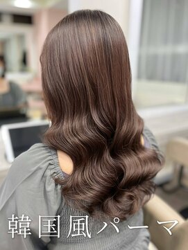 アミー 銀座(Ammy) #韓国風パーマ #コテ巻き風パーマ #ロングパーマ #パーマ