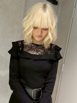 ネハス 名古屋栄店(nehus.)&nbsp;ブリーチ/クラゲヘアー/小顔に見せるヘア/ココアベージュ