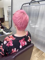 キセイ イオンモール新利府北館店(KISEI)&nbsp;個性◎ベリショ×ピンク【ブリーチ】10代20代30代