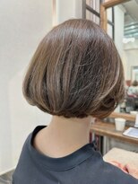 ルーファス 恵比寿 渋谷(Ruufus)&nbsp;40代50代大人ボブ/恵比寿渋谷/白髪ぼかしハイライト2602