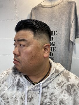 グッドプレイスアンドシング(Good Place&thing) メンズカットフェードスキンフェードハードパート