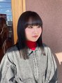 ベルタバイメルク(belta by merc.)&nbsp;おしゃれ前髪ワイドバング×モードカラー [髪質改善/ストレート]