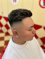 キングスマントーキョー 多摩センター2nd(KINGSMAN TOKYO)&nbsp;極道パーマ×メッシュ