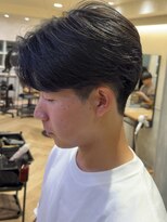 レイズ 名古屋駅(RAYS)&nbsp;毛流れパーマ刈り上げセンターパートニュアンスフェザーパーマh