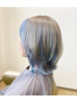 シャイン(shine) カット+ブリーチ+カラー+スパトリートメント