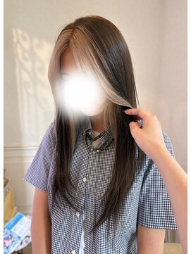 ヘアーサロン リアン 熊谷2号店(hair salon Rien) コントラストが可愛いフェイスフレーミングカラー♪