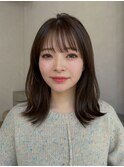 【Unami】大人可愛いミディアムヘア工藤由佳 