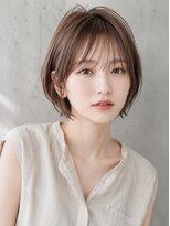ヘアーズベリー 春日原店(hairs BERRY)&nbsp;夏に映えるナチュラルショート×極上透明感ミルクブラウンUP
