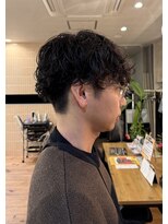 オーガニックイズオーディナリー(organic is ordinary)&nbsp;メンズカット×シャドウパーマ