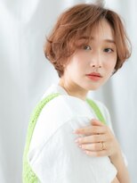 ドクターズ サロン ラブ(Dr's Salon LAB) 艶感オレンジベージュ小顔エアリーショートv古河10代20代30代
