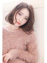 ナチュラルピー バルト 阪急高槻駅前店(Natural.P Bart) 【ヴェールウェーブ】エアリーボブ×ピンクグレージュ