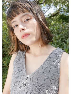 アジュール(hair&make AZURE) ルーズボブ×インナーカラー*