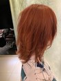 アース センター南店(HAIR&MAKE EARTH) ウルフベースのオレンジカラー多毛の方オススメです★