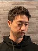 ナチュラルショート<理容室><麻布十番/メンズ/バーバー>