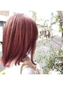 ピンクベージュミディ