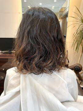 キャラ 池袋本店(CHARA) 大きめウェーブのカジュアルパーマスタイル！【池袋/パーマ】