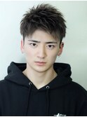 ハーフアップショート【ツーブロック刈り上げ】