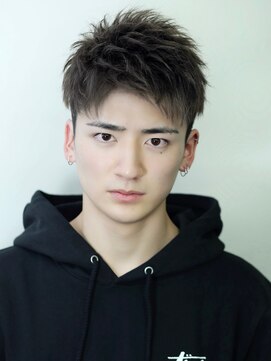 リップス 表参道店(LIPPS) ハーフアップショート【ツーブロック刈り上げ】