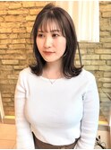 肩ではねるぷつんとミディアム