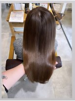 ブレンドバイハピネス(Blend by happiness)&nbsp;艶髪/ロングスタイル/髪質改善/ベージュカラー