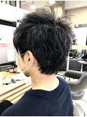 アップバング 眉毛 メンズ ウルフ 吉祥寺店 広川希代子