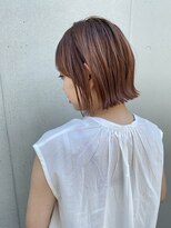 ミィ 浦和(mee)&nbsp;【mee.】ユウ　ボブ　ミニボブ　顔まわり　ベージュ