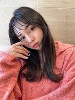大人可愛い/ミディアム/レイヤー/20代30代40代/有楽町/銀座