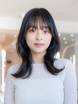 イルハバナ 渋谷(ill HAVANA)&nbsp;大人可愛い/韓国/グレーベージュ/小顔/前髪/前髪パーマ/くびれ