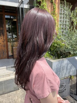 へアサロンアンドカフェガーデン(hair salon&cafe GARDEN) ブリーチなしカラー/ピンクラベンダー