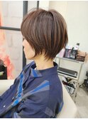 大人可愛い20代30代40代50代丸み田嶋ショート7