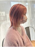 イメチェンヘアスタイル☆春色ピンクカラー☆ももこ