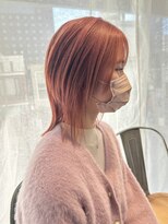 ヘアーアンドメイク ビス(HAIR&MAKE bis)&nbsp;イメチェンヘアスタイル☆春色ピンクカラー☆ももこ