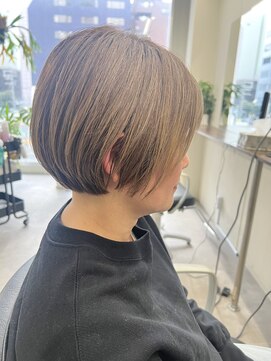 ルーツ ヘア デザイン(roots hair design) 西区新町美容室★roots★髪質改善白髪ぼかしショートカット