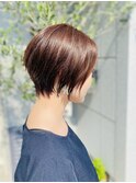 大人可愛いショートスタイル