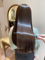 アンド ラ ブランシュ(&.La Blanche)&nbsp;セミディ/シアーカラー/ショートヘア/姫カット/魅力倍増カール