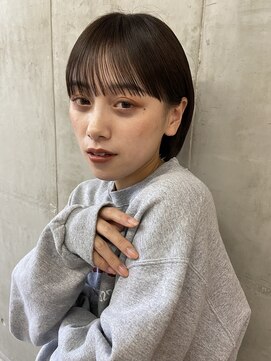 ソルトウォーター(SALT WATER) コンパクトボブマッシュショート　ショートボブ