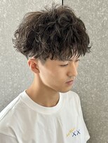 ニアウ 太田店(Niau)&nbsp;メンズショートメンズパーマツイストスパイラルパーマ群馬眉毛