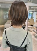 レイヤーボブ レイヤーカット くびれボブ ショートボブ
