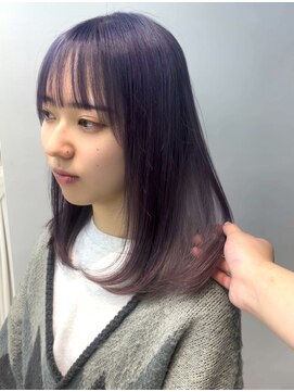 ヴェイン 渋谷(vain) ラベンダーグラデーションカラー