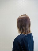 切りっぱなしボブ