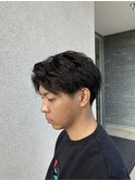 ツイスパ/ツイストスパイラルパーマ/メンズパーマ/フェザー