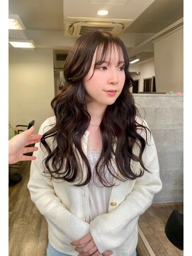 アンジェリカラボ 梅田店(ANGELICA LABO) 韓国風くびれウェーブ×ナチュラルブラウン　MANA