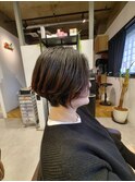 大人可愛いショートボブ