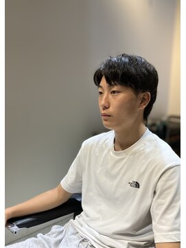 ガニメデ(GANYMEDE) ツーブロックアップバングショート