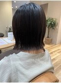 切りっぱなしボブ