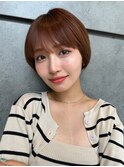 髪質改善*バーガンディレイヤーショート*美髪【Zina錦糸町】