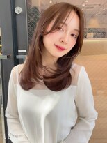 グランド(GRAND)&nbsp;セミロング30代40代ストレートレイヤー前髪なし前髪あり表参道