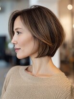 サンタフェ 柳津店(Santa'Fe)&nbsp;白髪ぼかしカラー/脱白髪染めハイライト/グレイカラー