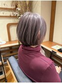 白髪ぼかしショート
