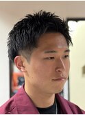 博多メンズツーブロックショート